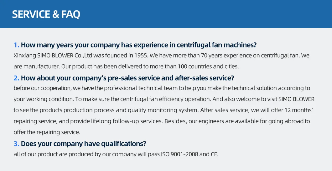Elektrolichtbogenofen-Abluftreinigungs-Zentrifugalgebläse Saugzuggebläse der Baureihe 5-12 13