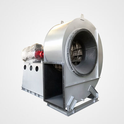 Qualität Anpassbarer Niederdruck-Industrie-Zentrifugalventilator mit rückwärts gekrümmten Klingen und Kupplungsantrieb Fabrik
